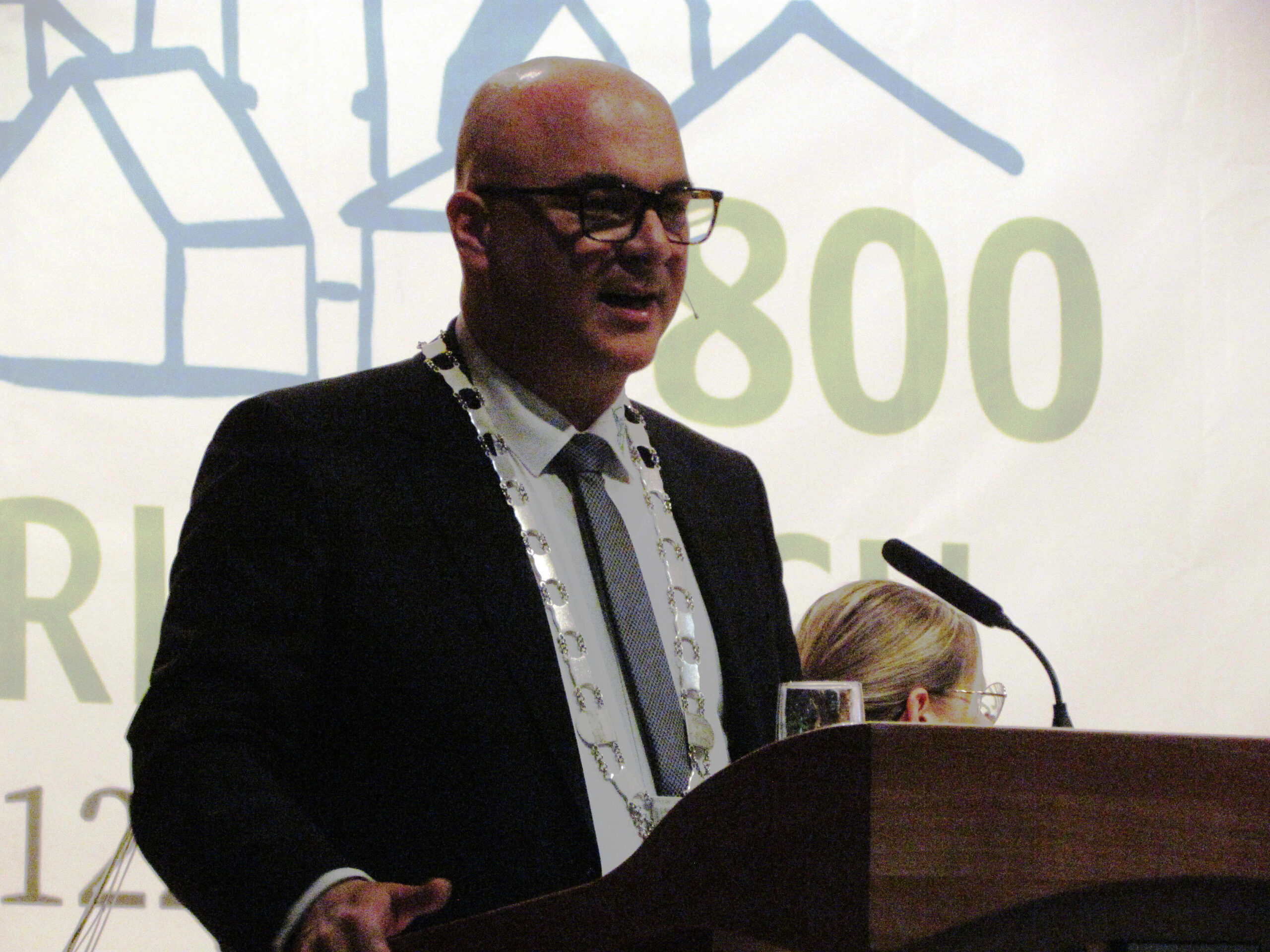 Doerlinbach 800 Jahre Buergermeister Litterst