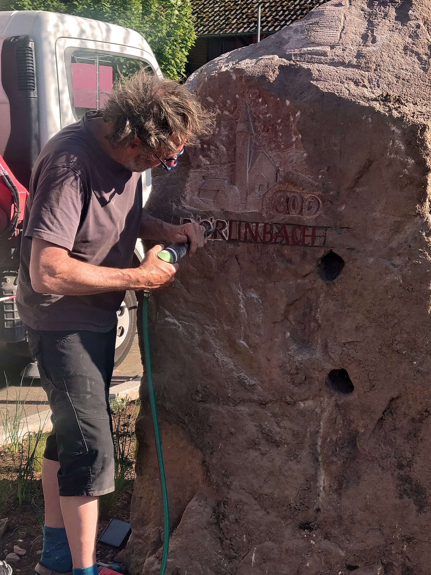 800 Jahre Doerlinbach Gedenkstein